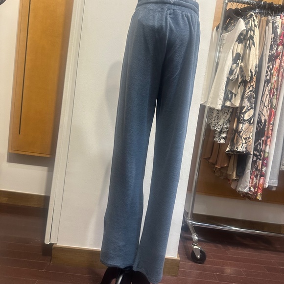 🧵Soft Slate Cool • Erin Gray Toweling Pants • NWT Boutique Comfor - Picture 5 of 5